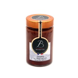 Confiture artisanale de Griottes au chocolat noir Li Chu WEISS pot 230 g - Maison Bruneton