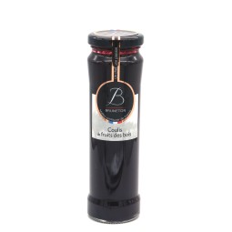 Coulis artisanal de fruits des bois - bouteille 20 cl - Maison Bruneton