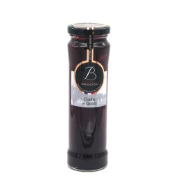 Coulis artisanal de cassis bouteille 20 cl - Maison Bruneton