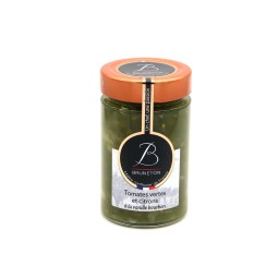 Confiture de tomates vertes et citrons à la vanille pot 230 g - Maison Bruneton